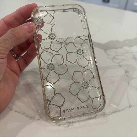 Case-Mate Floral Gems Series Hardshell Protective Cover For Apple iPhone 14 Pro - Picture 8 of 10